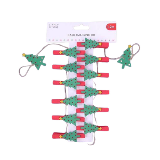 Simply Creative Basics Card Hanging Kit - Christmas Trees