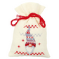 Vervaco Counted Cross Stitch: Pot-Pouri Bag: Christmas Elves (Set of 3), COTTON, NA, 8 x 12cm