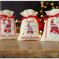 Vervaco Counted Cross Stitch: Pot-Pouri Bag: Christmas Elves (Set of 3), COTTON, NA, 8 x 12cm