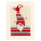 Vervaco Counted Cross Stitch Kit: Cards: Christmas Elf: Set of 3, COTTON, NA, 10.5 x 15cm