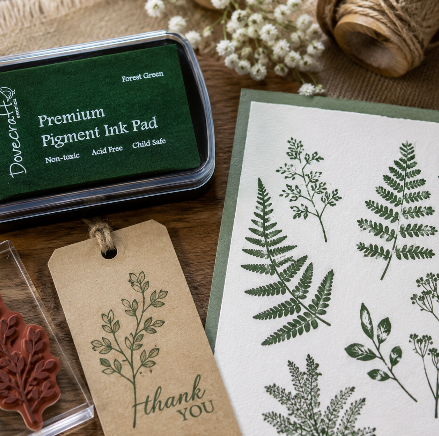 Dovecraft Pigment Ink Pad - Forest Green