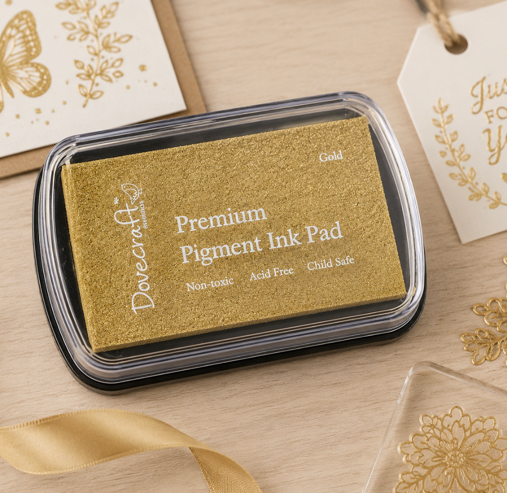 Dovecraft Pigment Ink Pad - Gold