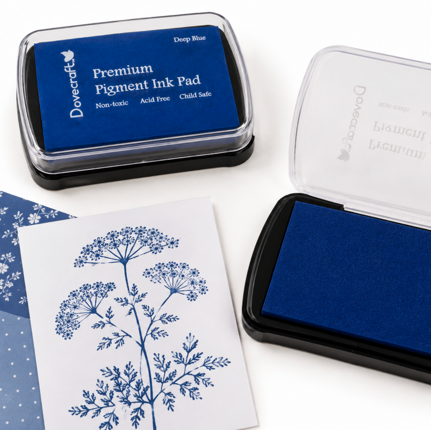 Dovecraft Pigment Ink Pad - Deep Blue
