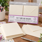 Dovecraft 50 Ivory 5 x 7 inch Cards & Envelopes - 50 Pack