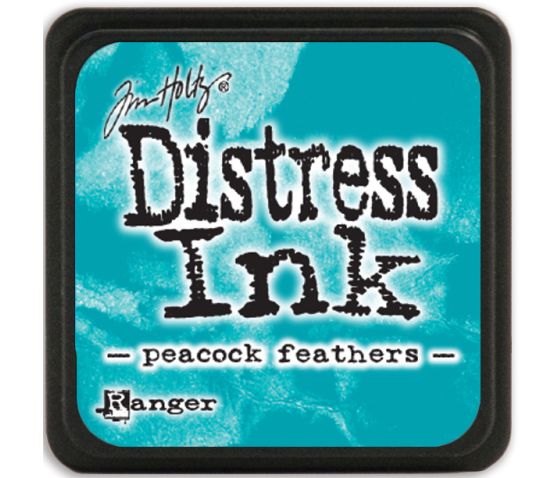 Tim Holtz Distress Mini Ink Pad-Peacock Feathers