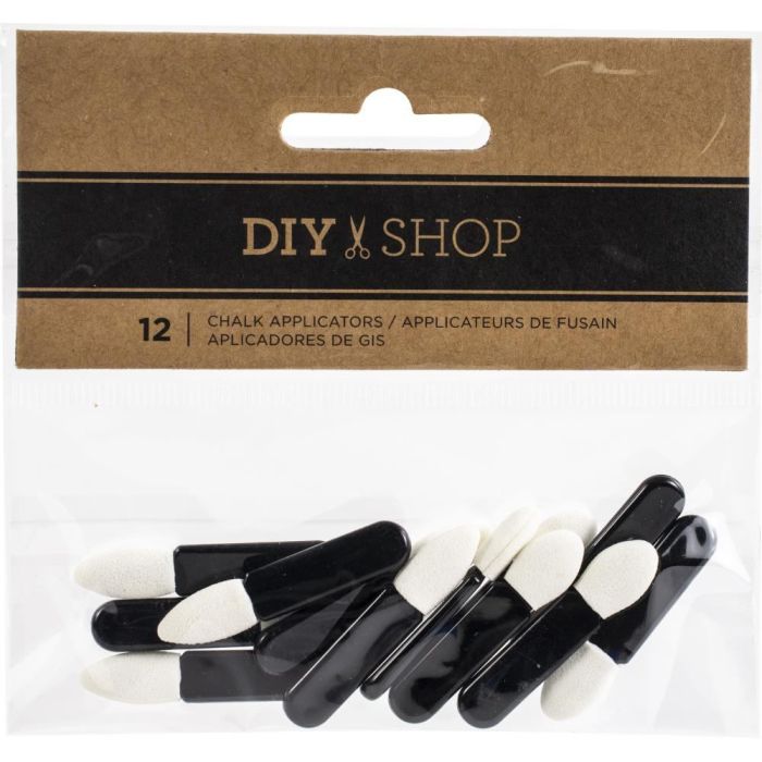 American Crafts - DIY Shop - Chalk Applicators - Large and Small Tips (12 Piece)