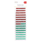 Simply Creative SC 10mm Gems - 180Pk Red/Green - 120 Pack