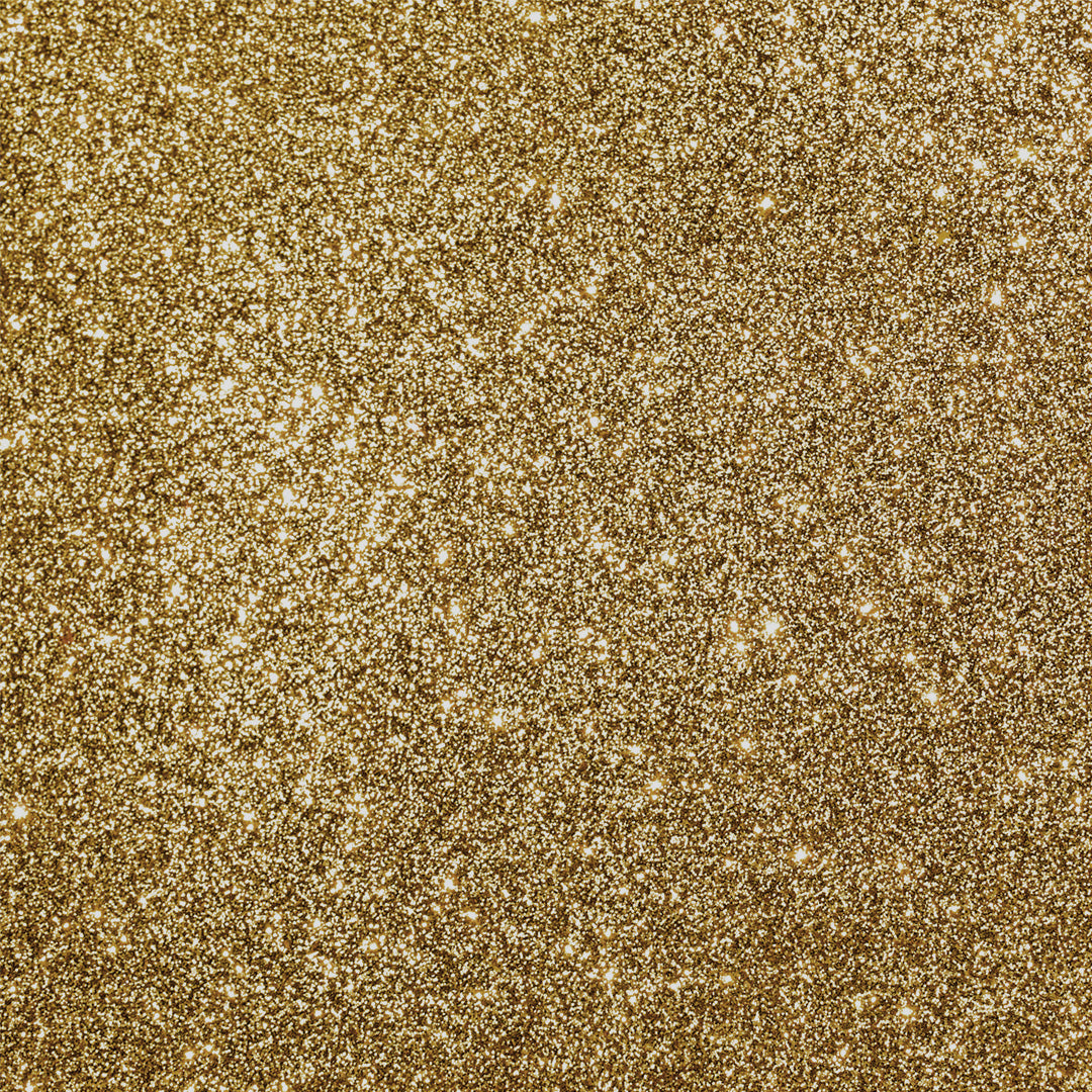 First Edition Iron-On Vinyl Glitter - Gold 12in x 19in
