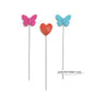 Prym Love Plastic Head Pins Hearts and Butterflies