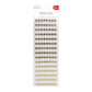Simply Creative SC 10mm Gems - 180Pk Gold - 120 Pack