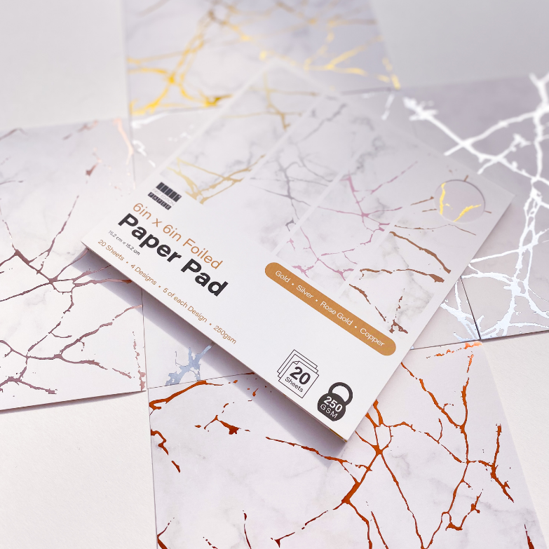 First Edition 21 cm A4 Foiled Paper Pad