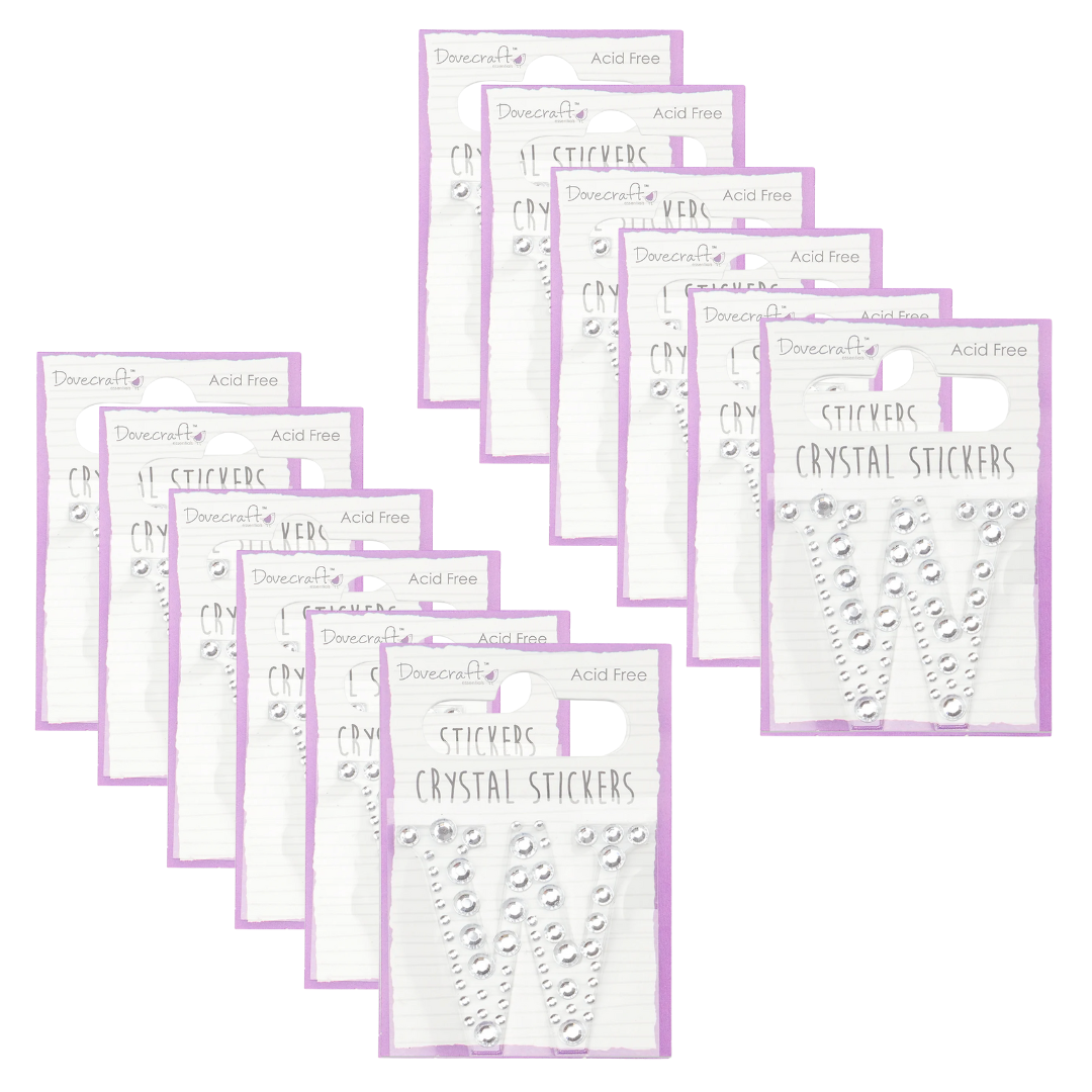 Dovecraft Crystal Stickers W