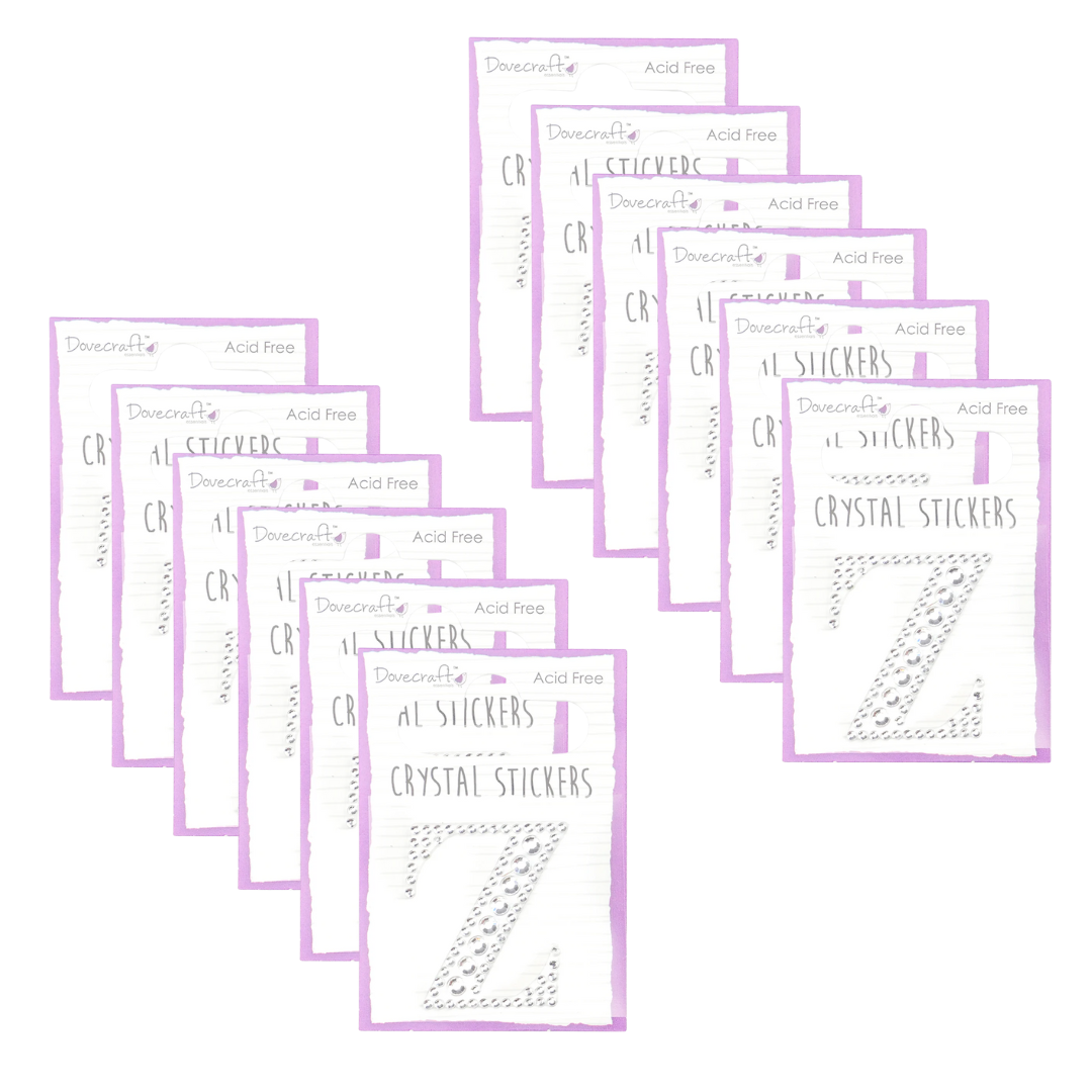 Dovecraft Crystal Stickers Z